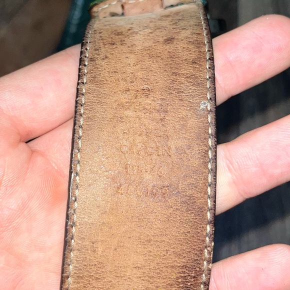 Gucci Interlocking G Monogram Belt (Flawed) - Picture 5 of 6